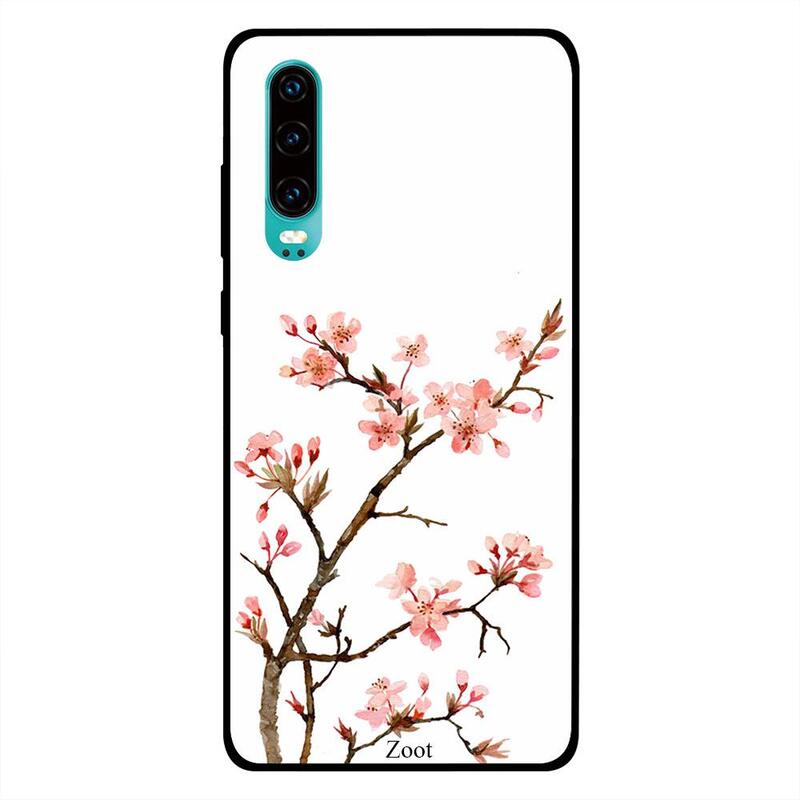 

Zoot Huawei P30 Mobile Phone Back Cover, Flowers N Branches