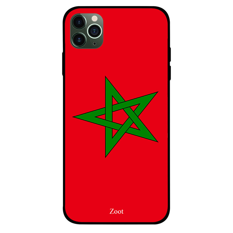 

Zoot Apple iPhone 11 Pro Max Mobile Phone Back Cover, Morocco Flag