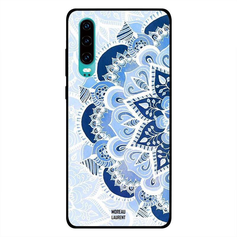 

Moreau Laurent Huawei P30 Mobile Phone Back Cover, Floral Right Side