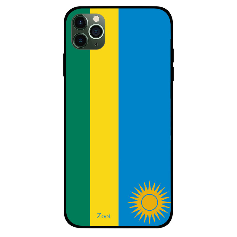 

Zoot Apple iPhone 11 Pro Max Mobile Phone Back Cover, Rwanda Flag
