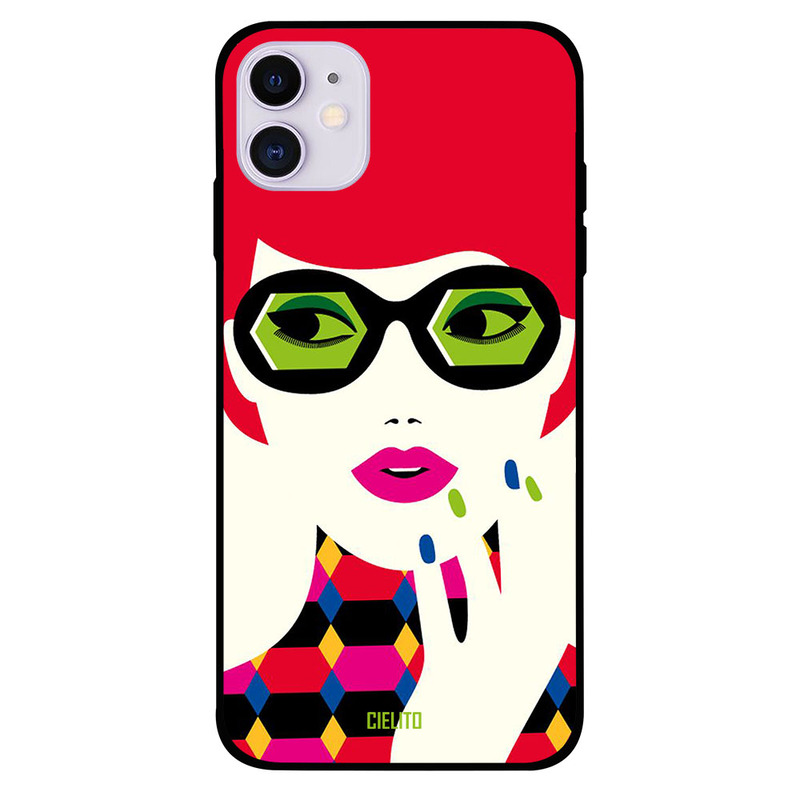 

Cielito Apple iPhone 11 Mobile Phone Back Cover, Vector Fashion Girl