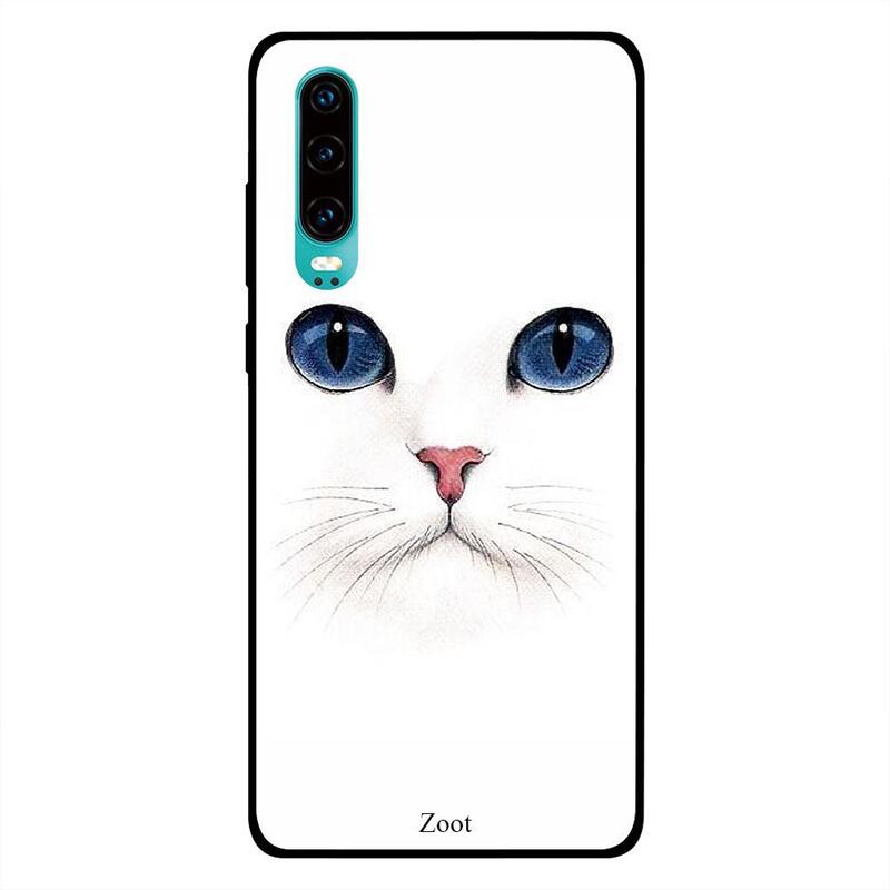 

Zoot Huawei P30 Mobile Phone Back Cover, Cat Mask