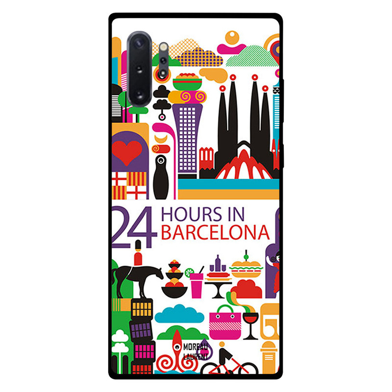 

Moreau Laurent Samsung Note Plus Mobile Phone Back Cover, 24 Hours in Barcelona