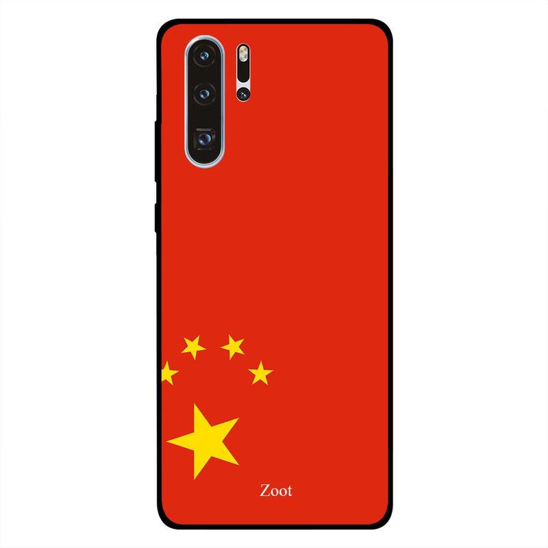 

Zoot Huawei P30 Pro Mobile Phone Back Cover, China Flag