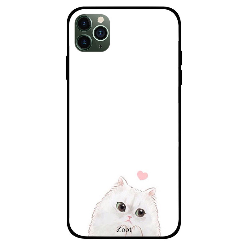 

Zoot Apple iPhone 11 Pro Max Mobile Phone Back Cover, Cat Love