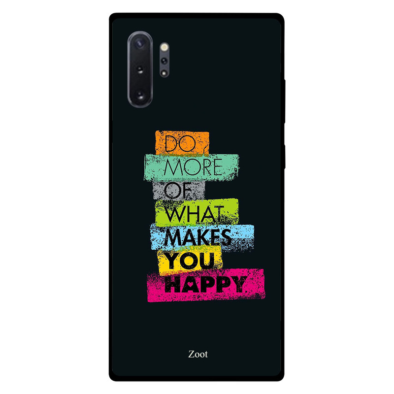 

Zoot Samsung Note Plus Mobile Phone Back Cover, Do More Of What Makes You Happy