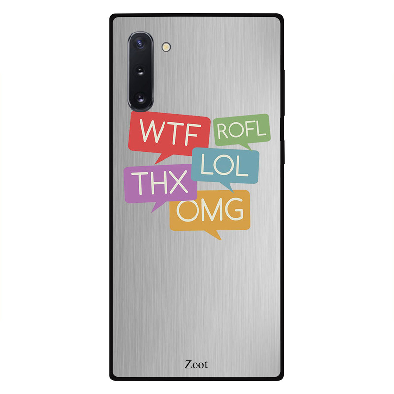 

Zoot Samsung Note 10 Mobile Phone Back Cover, WTF ROFL THX LOL