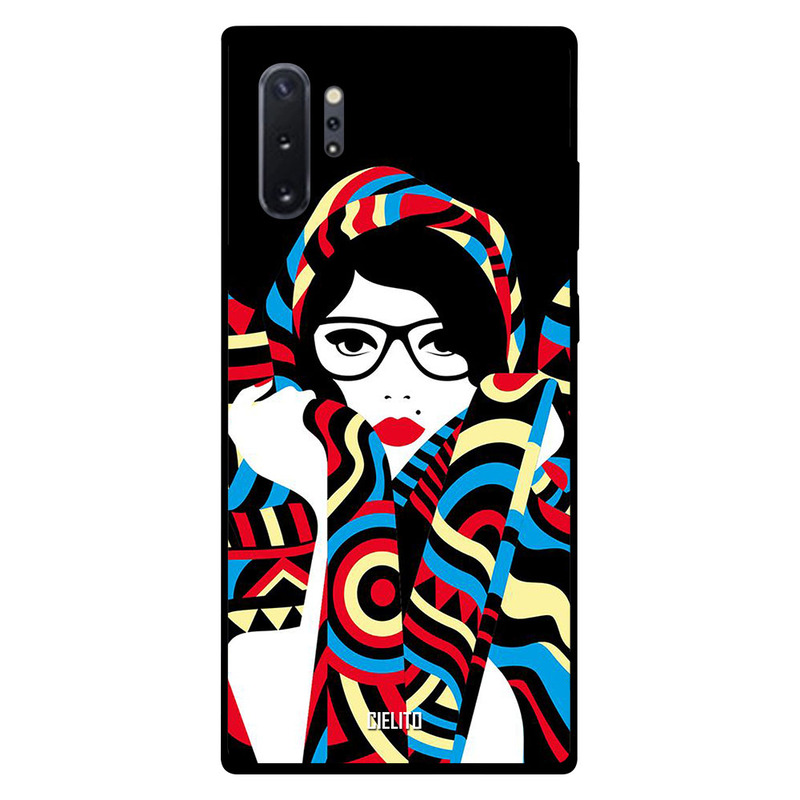 

Cielito Samsung Note Plus Mobile Phone Back Cover, Colorful Vector Girl