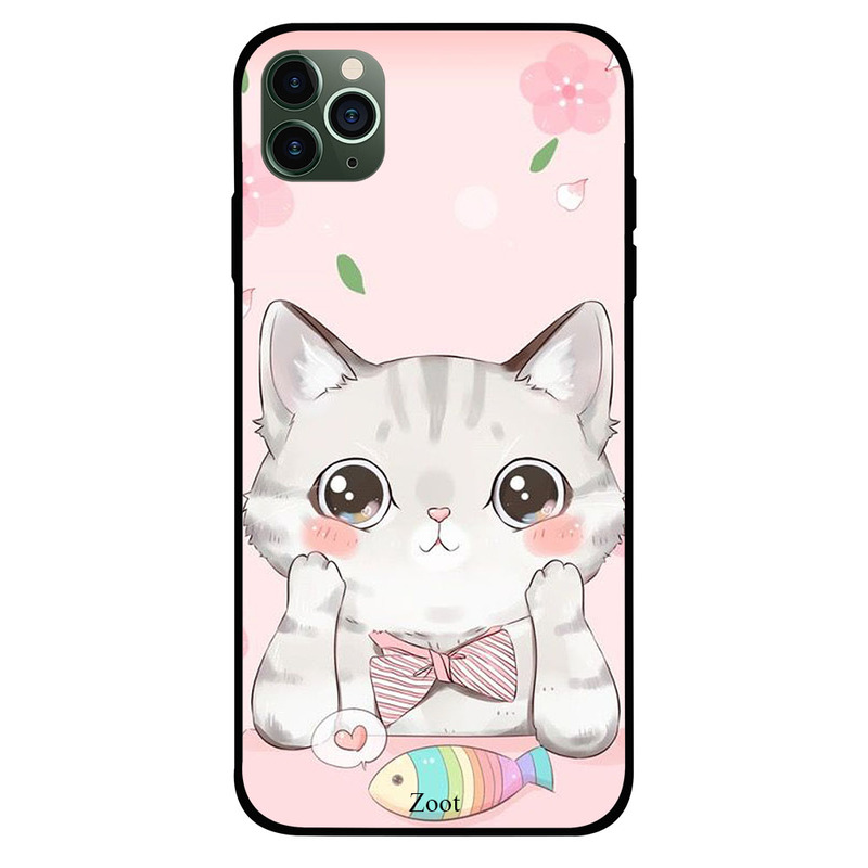 

Zoot Apple iPhone 11 Pro Mobile Phone Back Cover, Cat Fish