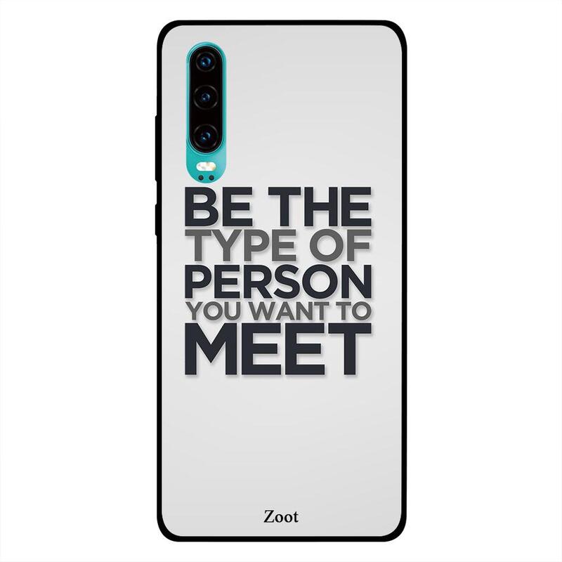 

Moreau Laurent Huawei P30 Mobile Phone Back Cover, Be Brave Not Safe