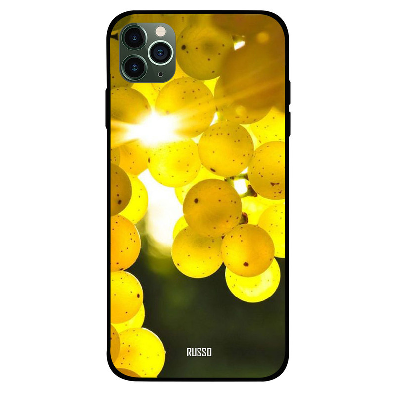 

Russo Apple iPhone 11 Pro Max Mobile Phone Back Cover, Yellow Green Gooseberry