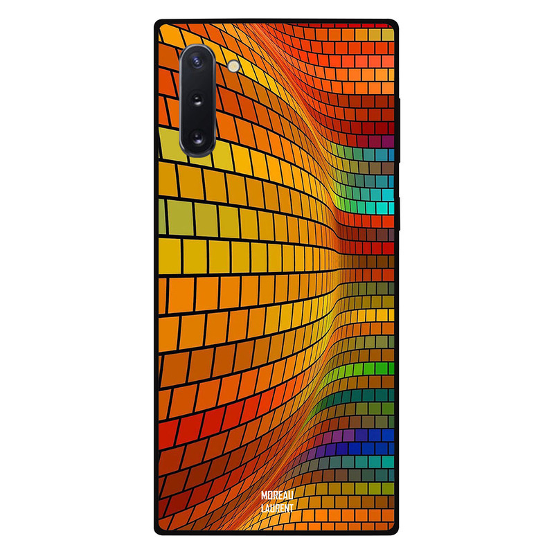 

Moreau Laurent Samsung Note 10 Mobile Phone Back Cover, Colorful Embossed Wall