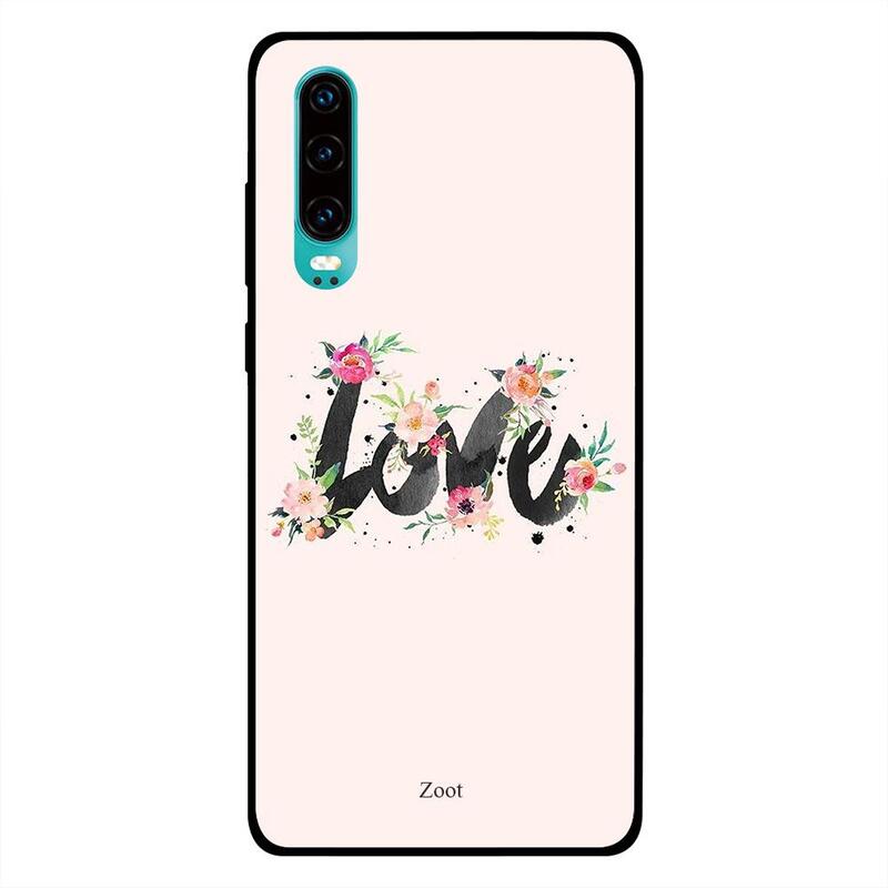 

Zoot Huawei P30 Mobile Phone Back Cover, Love Calligraphy