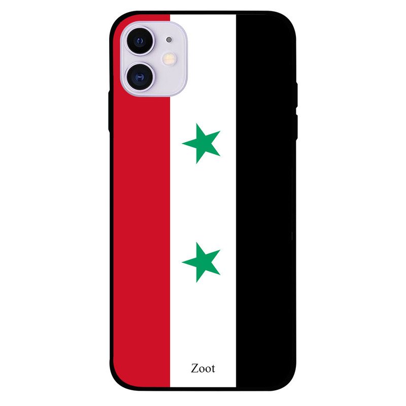 

Zoot Apple iPhone 11 Mobile Phone Back Cover, Syria Flag
