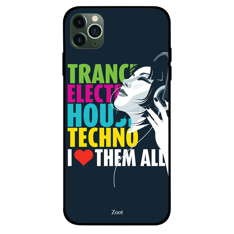 

Zoot Apple iPhone 11 Pro Max Mobile Phone Back Cover, I Love Them All