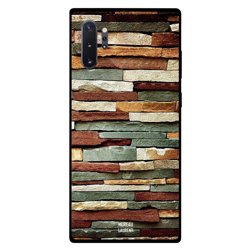 

Moreau Laurent Samsung Note Plus Mobile Phone Back Cover, Stones Wall Pattern