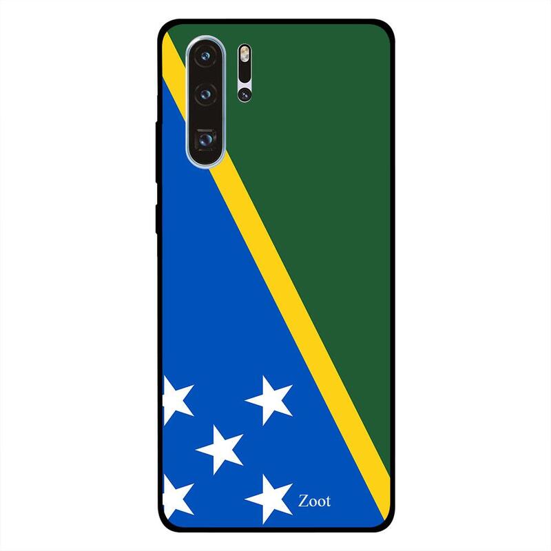 

Zoot Huawei P30 Pro Mobile Phone Back Cover, Solomon Island Flag