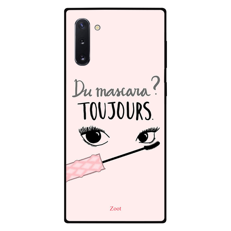 

Zoot Samsung Note 10 Mobile Phone Back Cover, Du Mascara Toujours