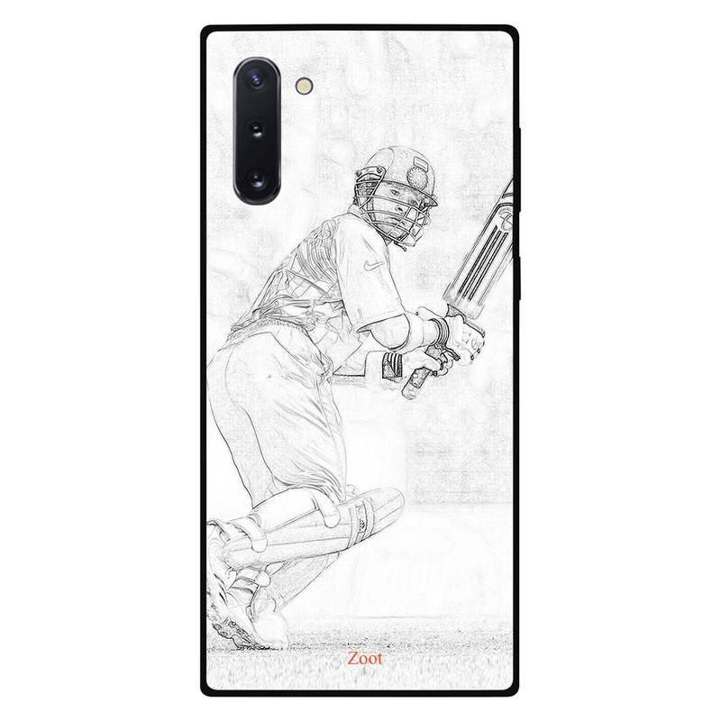 

Zoot Samsung Note 10 Mobile Phone Back Cover, Sachin Sketch