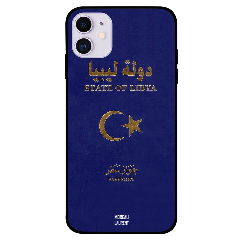 

Moreau Laurent Apple iPhone 11 Mobile Phone Back Cover, Libya Passport