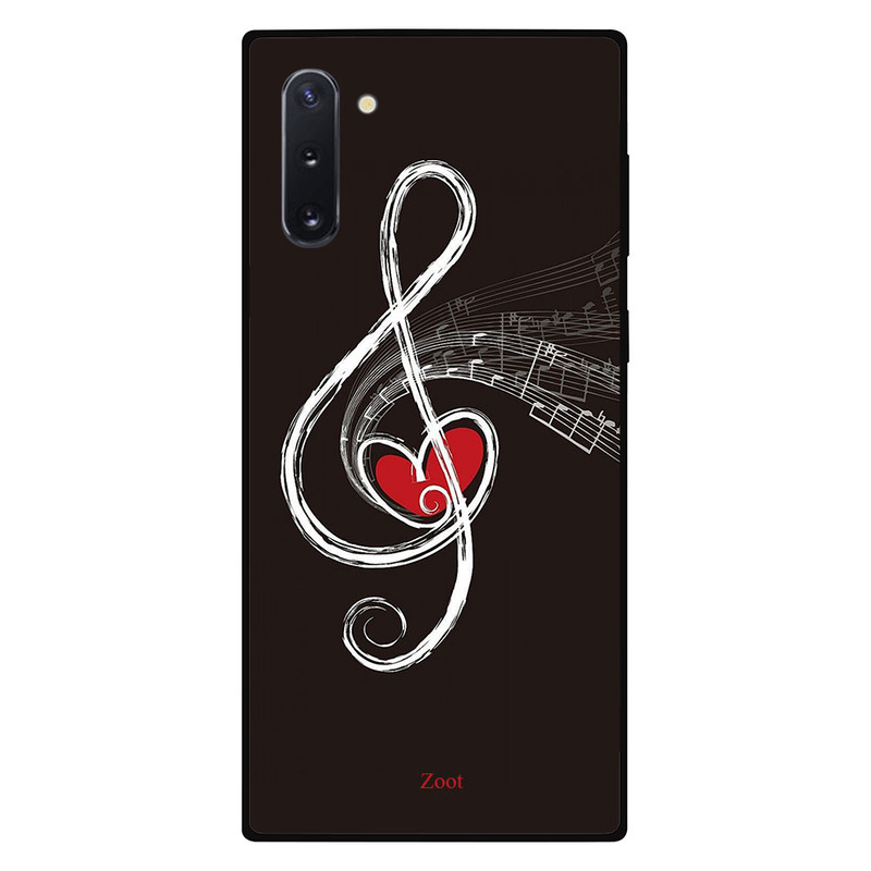 

Zoot Samsung Note 10 Mobile Phone Back Cover, Love Music