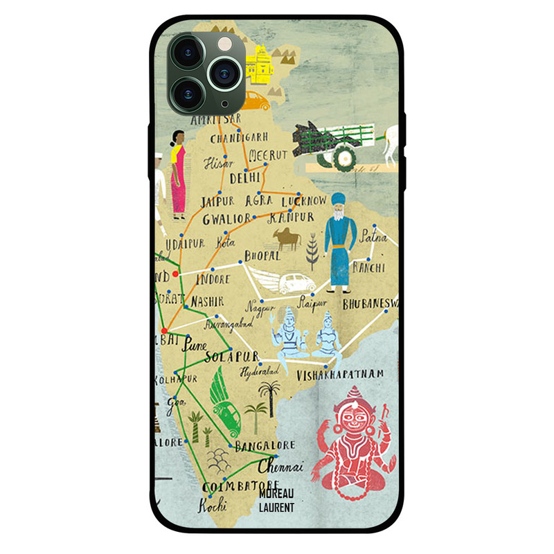 

Moreau Laurent Apple iPhone 11 Pro Mobile Phone Back Cover, Explore India