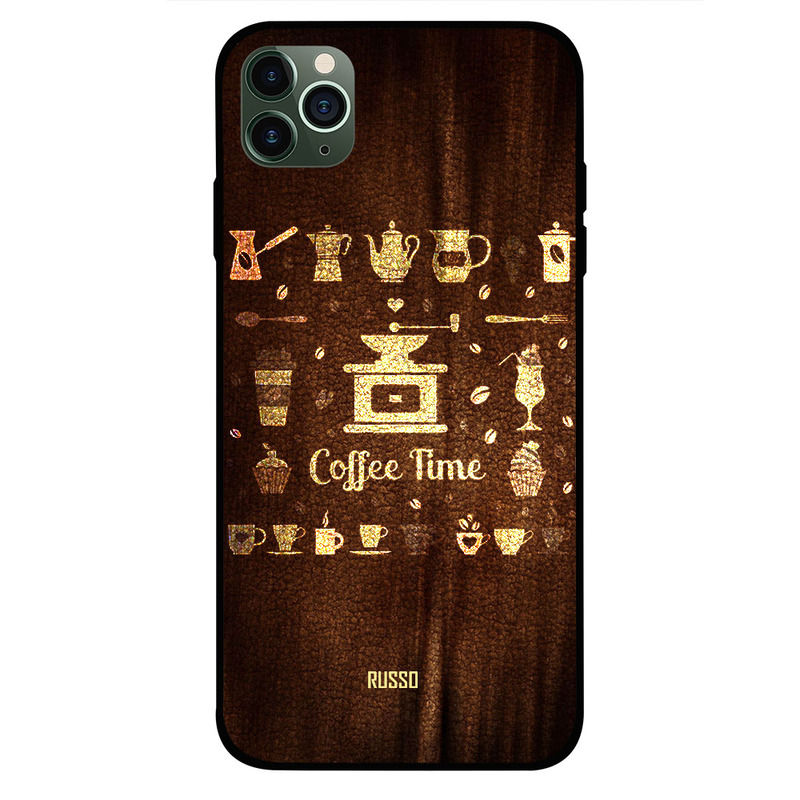 

Russo Apple iPhone 11 Pro Mobile Phone Back Cover, Coffee Time