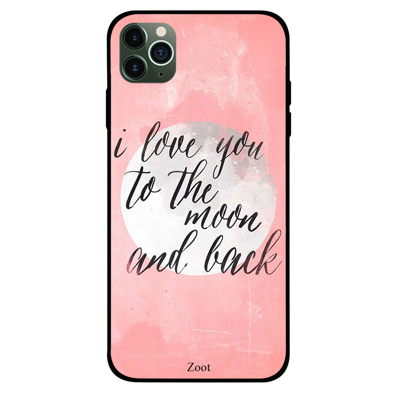 

Zoot Apple iPhone 11 Pro Max Mobile Phone Back Cover, I Love You To The Moon