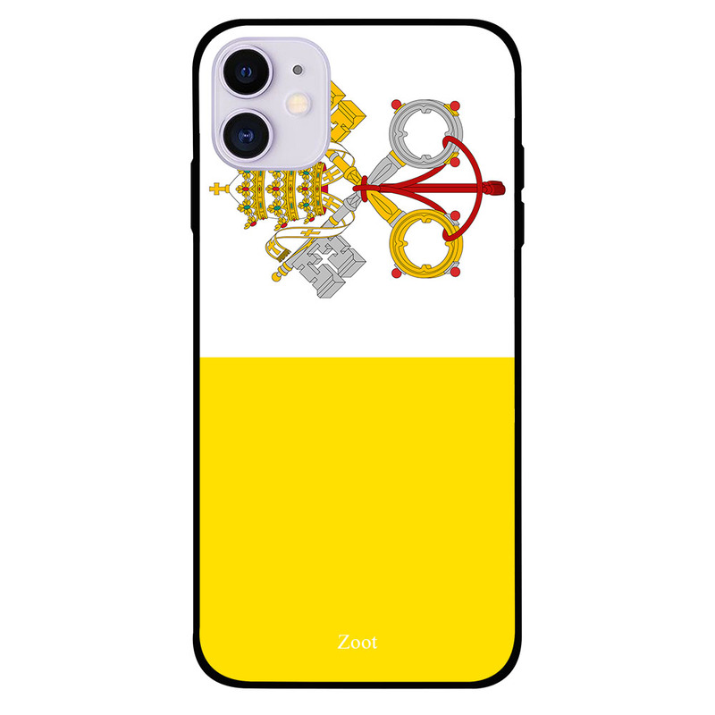 

Zoot Apple iPhone 11 Mobile Phone Back Cover, Vatican City Flag