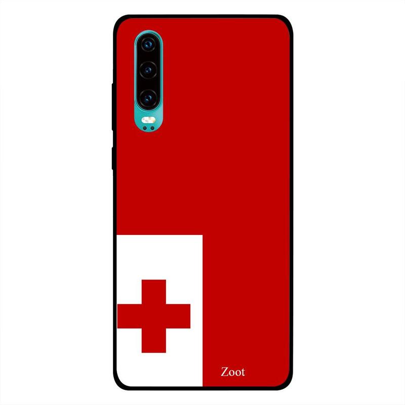 

Zoot Huawei P30 Mobile Phone Back Cover, Tonga Flag