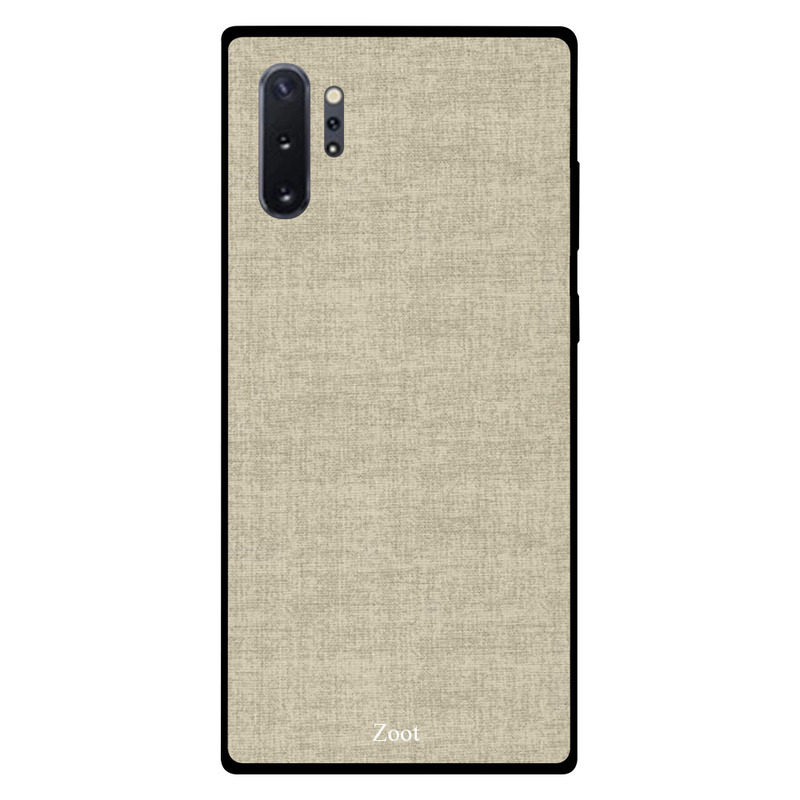 

Zoot Samsung Note Plus Mobile Phone Back Cover, Off White Brown Pattern