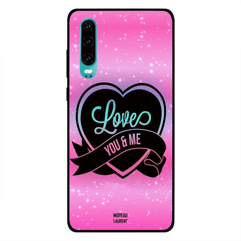 

Moreau Laurent Huawei P30 Mobile Phone Back Cover, Love You and Me