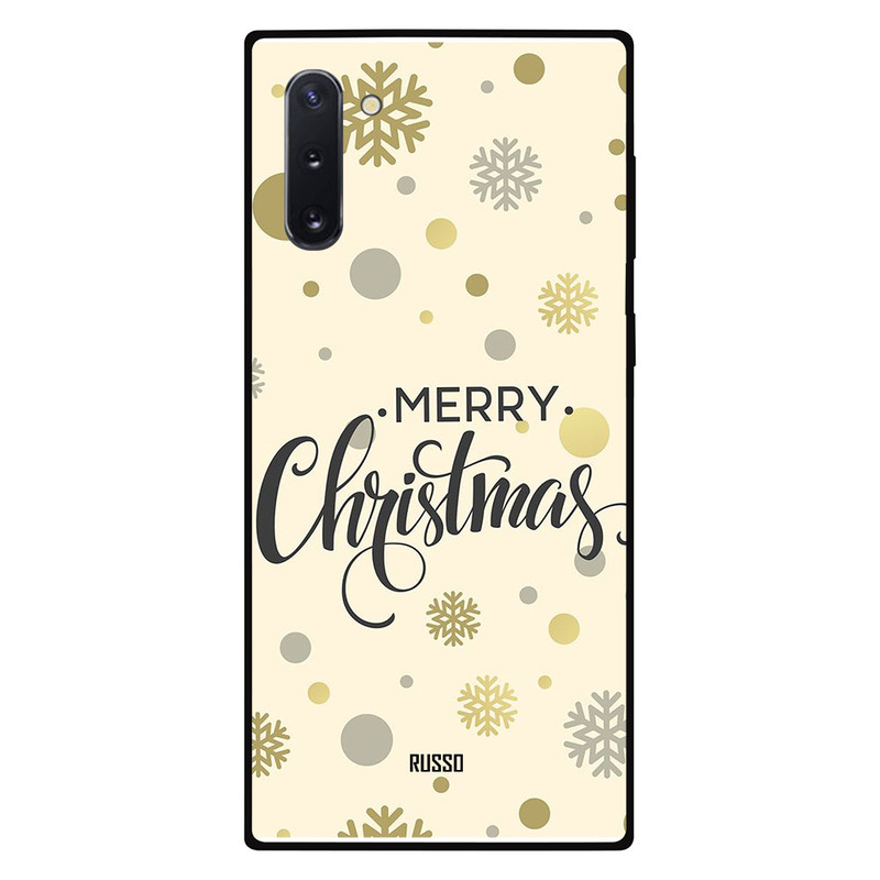 

Russo Samsung Note 10 Mobile Phone Back Cover, Merry Christmas