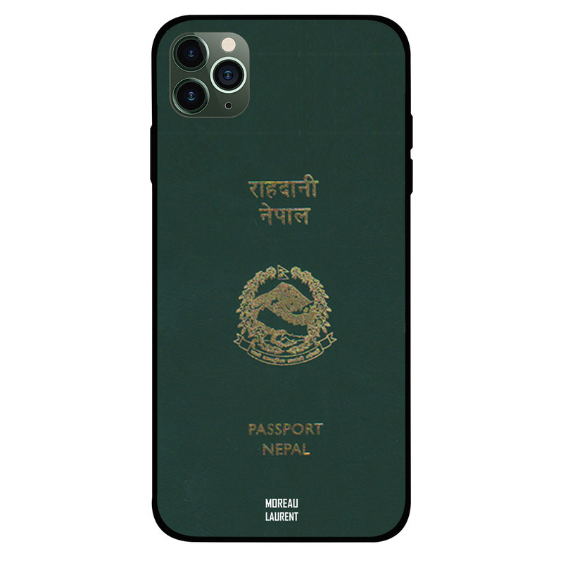 

Moreau Laurent Apple iPhone 11 Pro Max Mobile Phone Back Cover, Nepal Passport
