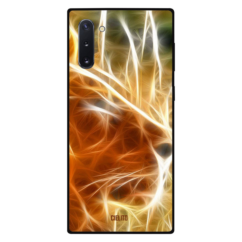 

Cielito Samsung Note 10 Mobile Phone Back Cover, Tiger Pen Art
