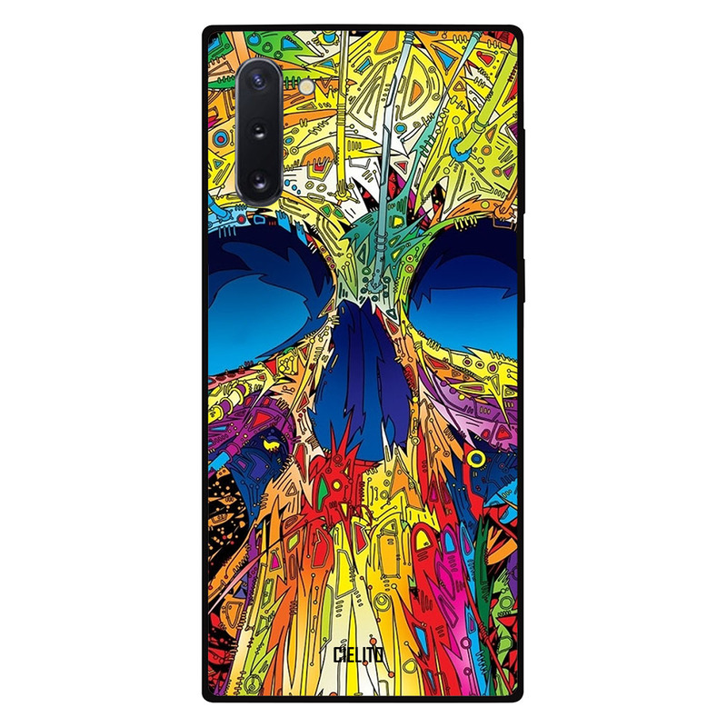 

Cielito Samsung Note 10 Mobile Phone Back Cover, Art on Skull