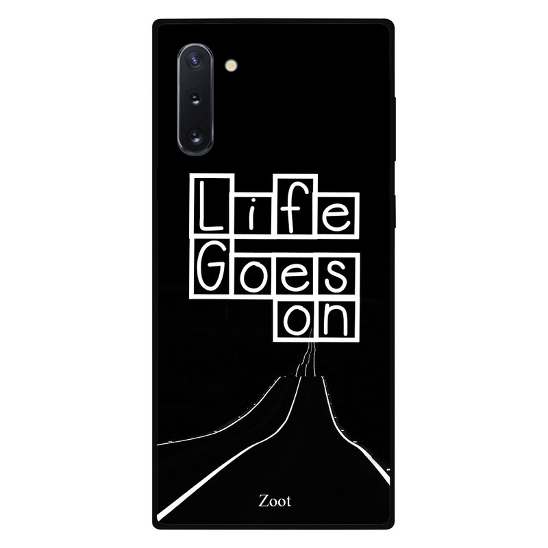 

Zoot Samsung Note 10 Mobile Phone Back Cover, Life Goes On