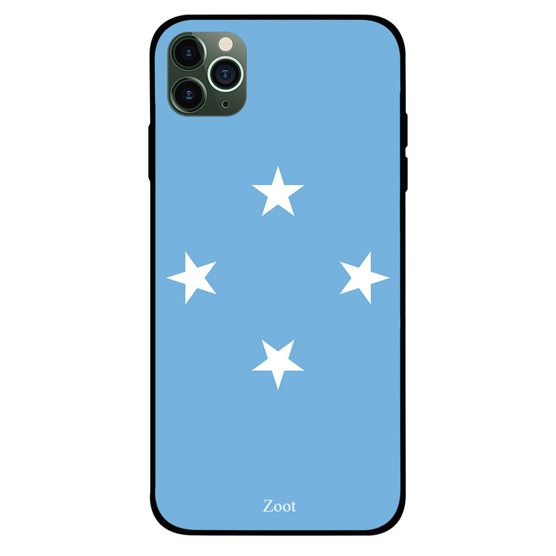 

Zoot Apple iPhone 11 Pro Max Mobile Phone Back Cover, Micronesia Flag