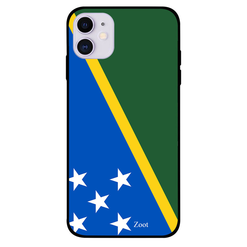 

Zoot Apple iPhone 11 Mobile Phone Back Cover, Solomon Island Flag