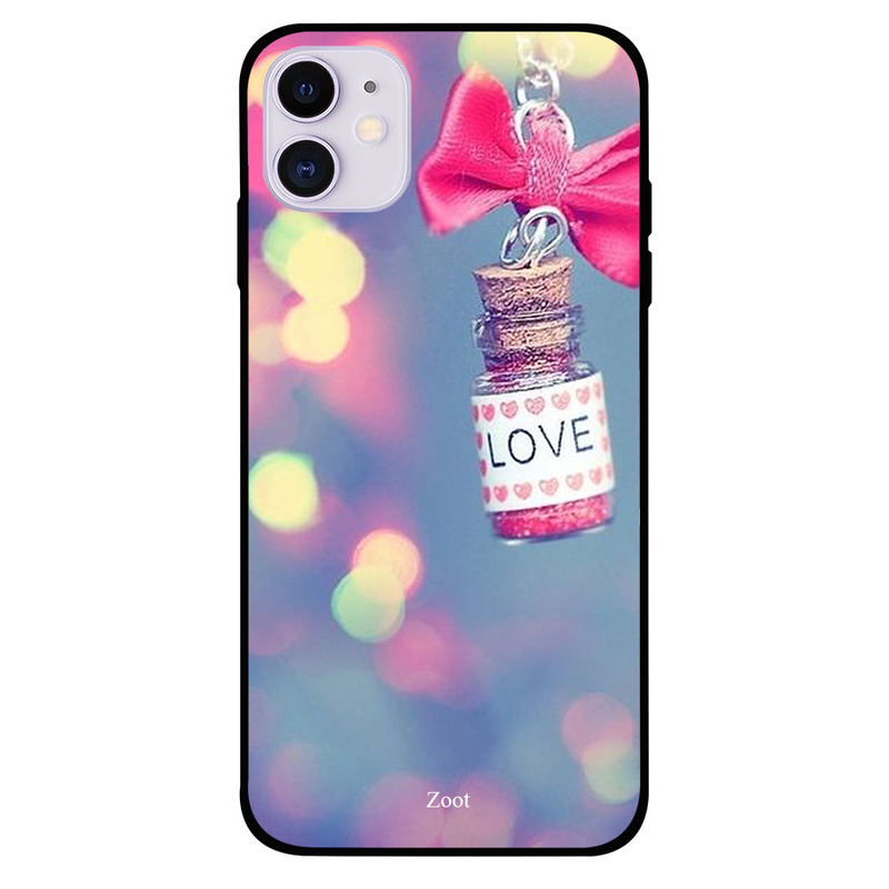 

Zoot Apple iPhone 11 Mobile Phone Back Cover, Love Chain