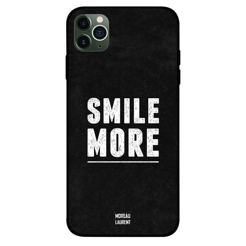 

Moreau Laurent Apple iPhone 11 Pro Max Mobile Phone Back Cover, Smile More