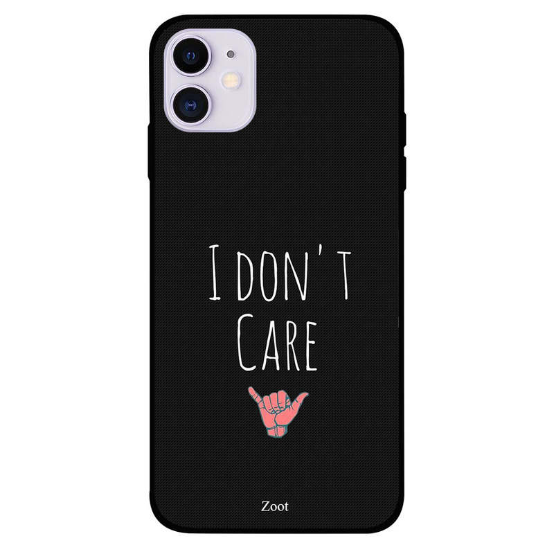 

Zoot Apple iPhone 11 Mobile Phone Back Cover, I Don’t Care