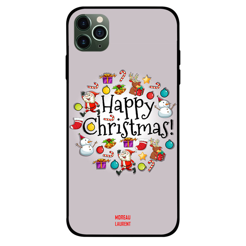 

Moreau Laurent Apple iPhone 11 Pro Mobile Phone Back Cover, Merry Christmas Tags