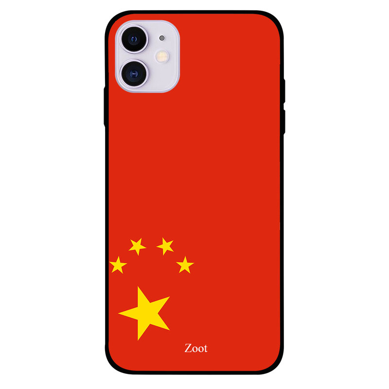 

Zoot Apple iPhone 11 Mobile Phone Back Cover, China Flag