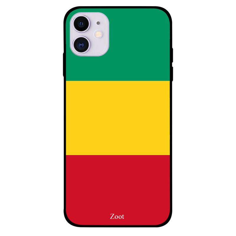 

Zoot Apple iPhone 11 Mobile Phone Back Cover, Guinea Flag