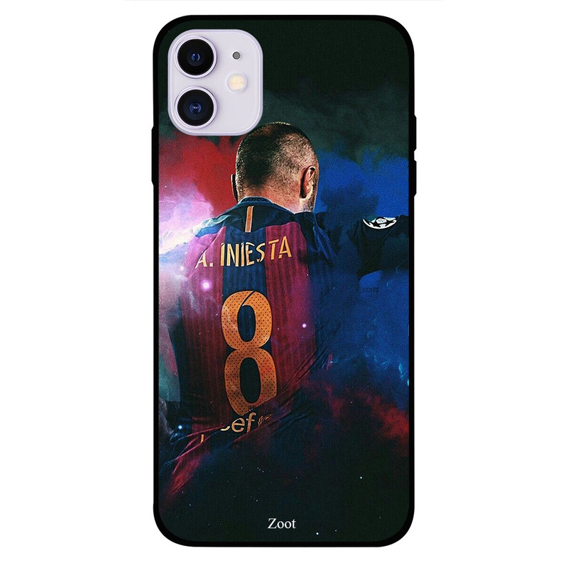 

Zoot Apple iPhone 11 Mobile Phone Back Cover, Iniesta