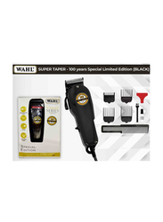 Wahl 100 Year Special Edition Super Taper Hair Clipper, 80619-027, Black