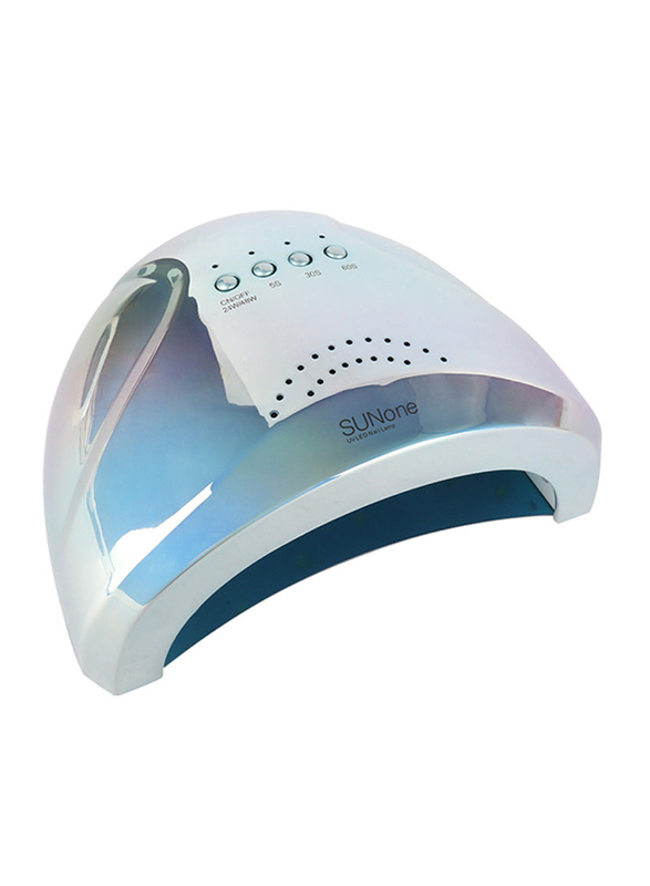 

Pilot Club Metallic Sun One 48W with UK Plug for Quick Drying Nail Lamp, Blue