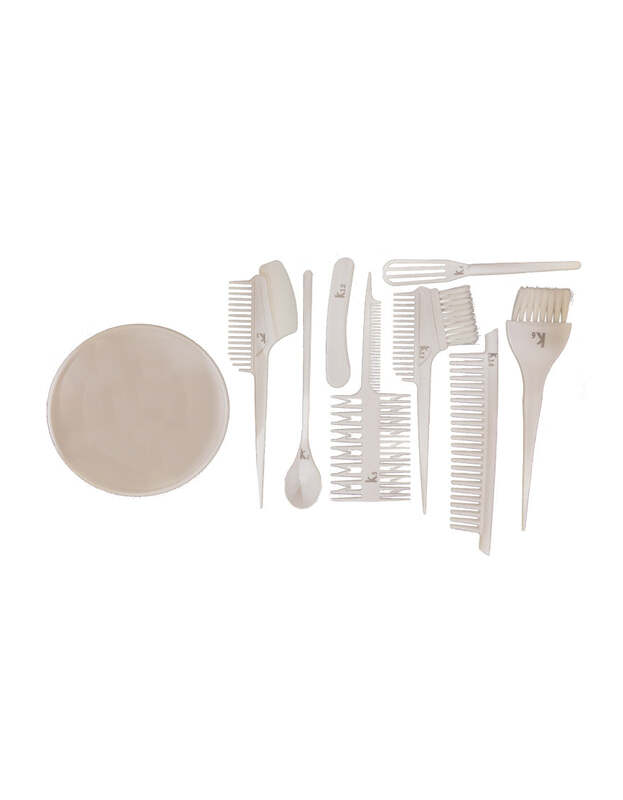 

Pilot Club Professional Hair Coloring Kit with Gloves, C-09, 9 Pieces, White