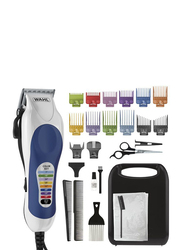 Wahl ColorPro Corded Hair Clipper, 79400-627, White/Blue